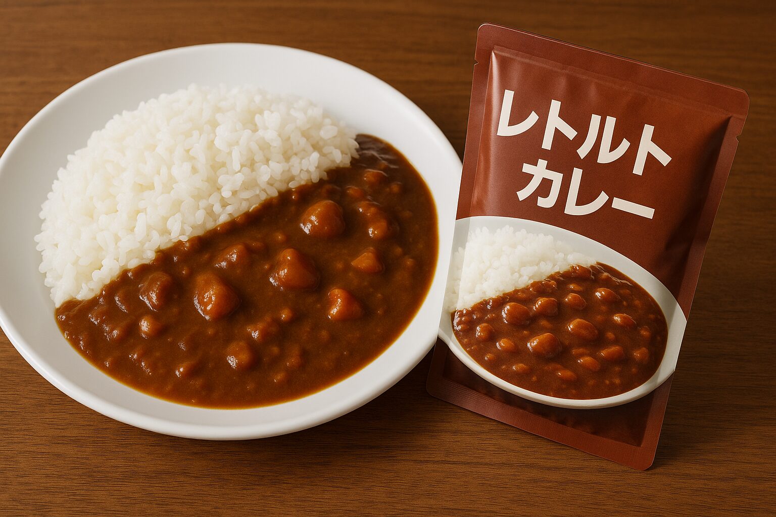 レトルトカレーの写真