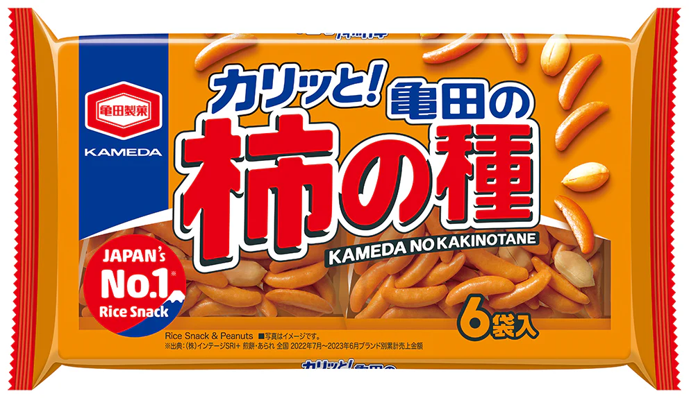 柿の種 6袋入り 亀田製菓